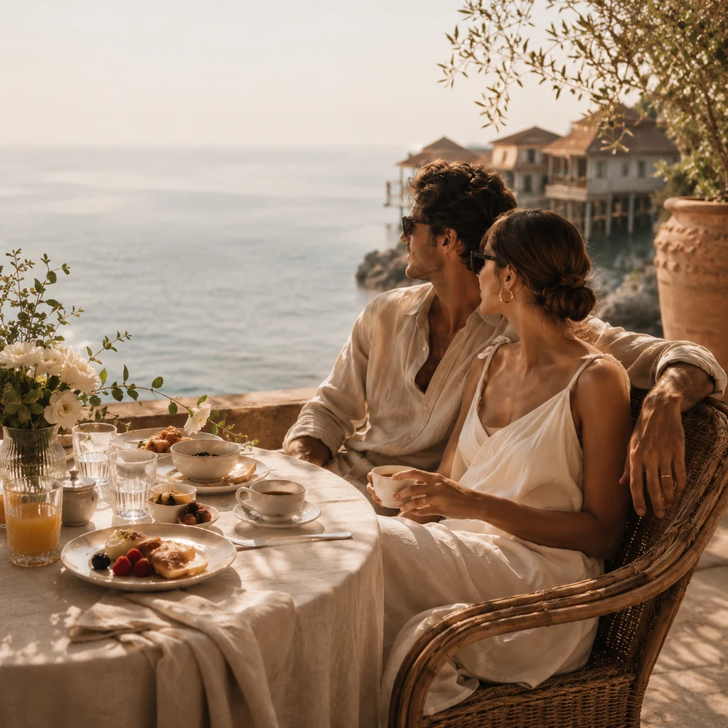 Ritratto di travel designer per lune di miele e viaggi premium